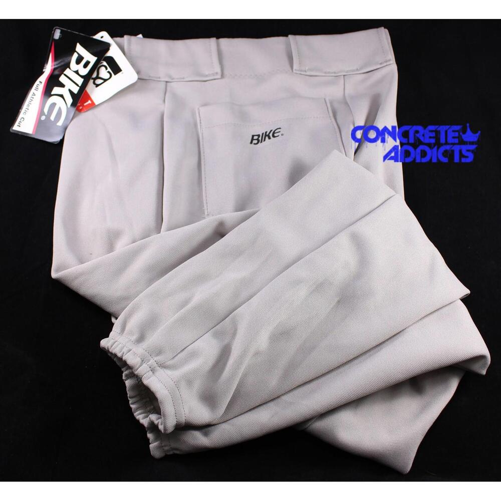 Bike 4106 Vintage Light Gray Baseball Softball Pants New Size Medium